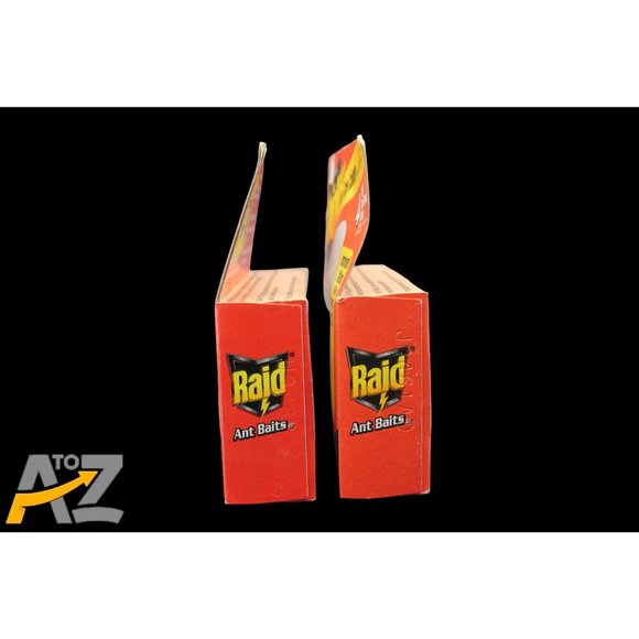 Lot Of 2 Packages of Ant Baits (total 8 baits) Raid S C Johnson Comp. New .24oz - Picture 6 of 11